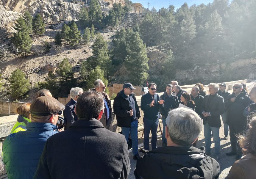 Visita técnica al antiguo tramo de la N-III en Contreras